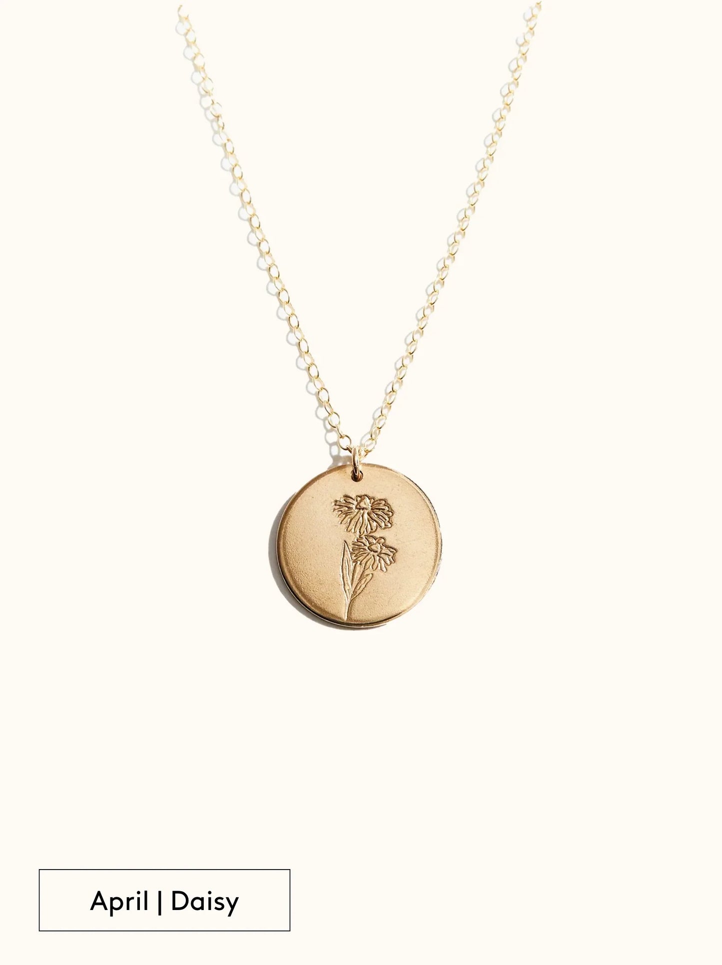 Floral Birth Month Necklace