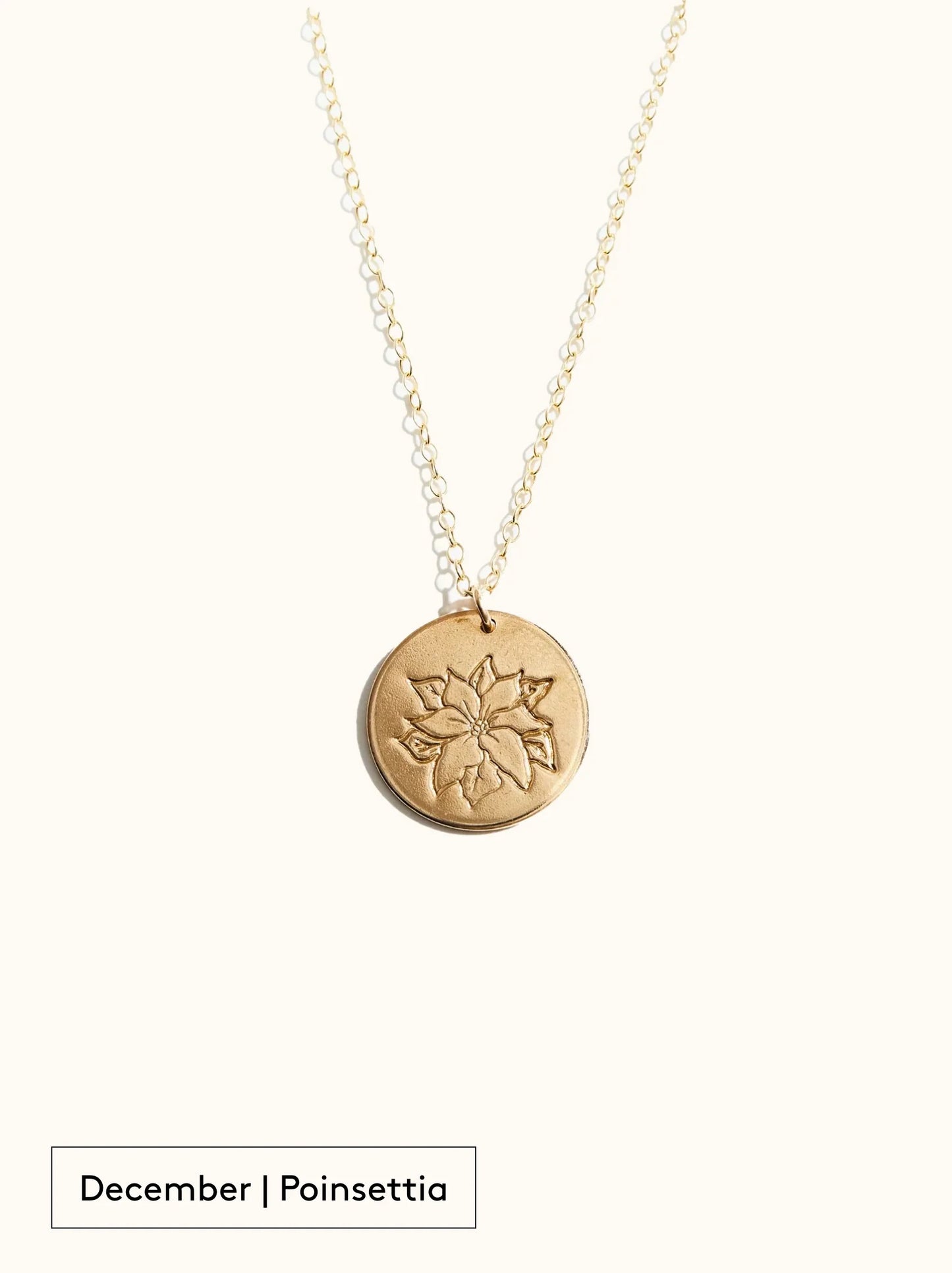 Floral Birth Month Necklace