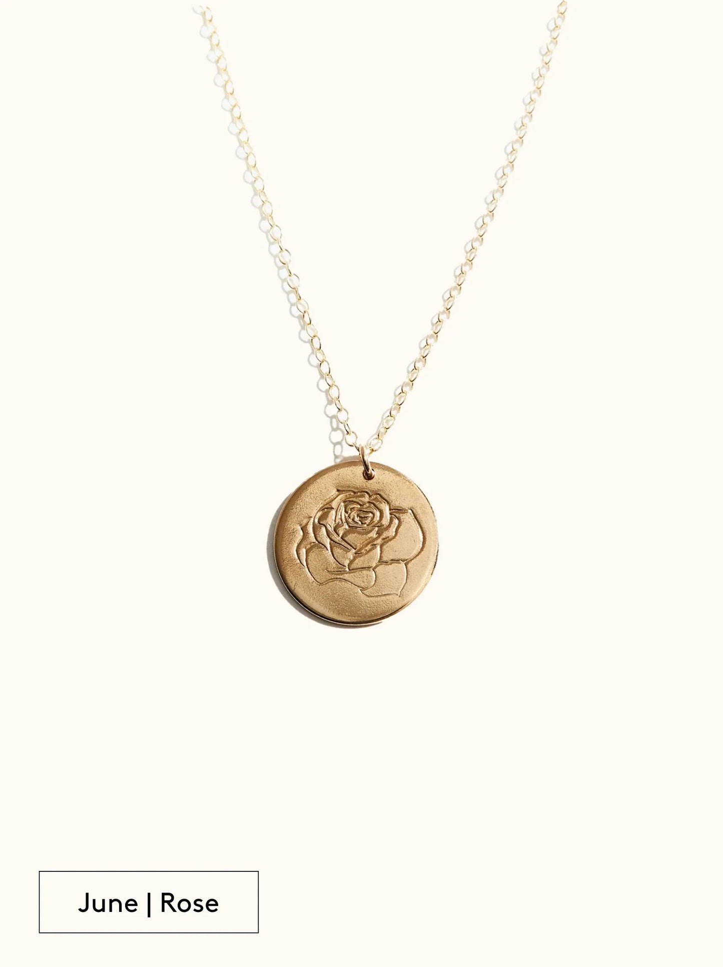 Floral Birth Month Necklace