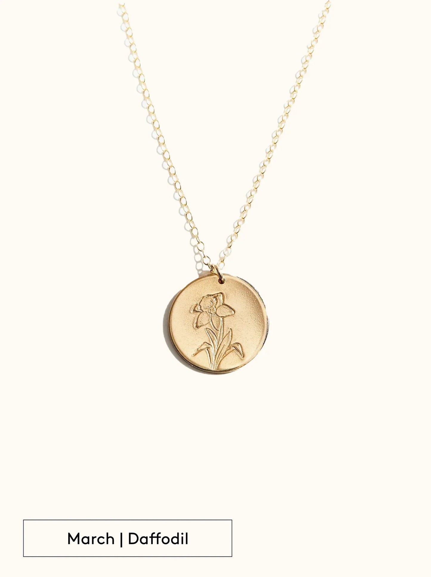 Floral Birth Month Necklace