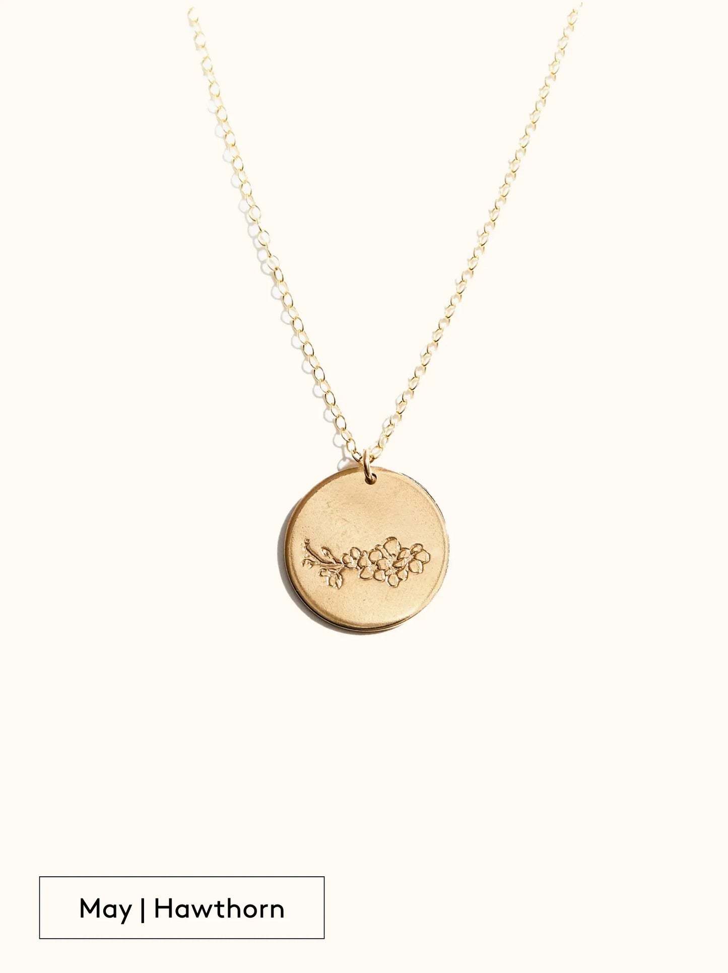 Floral Birth Month Necklace
