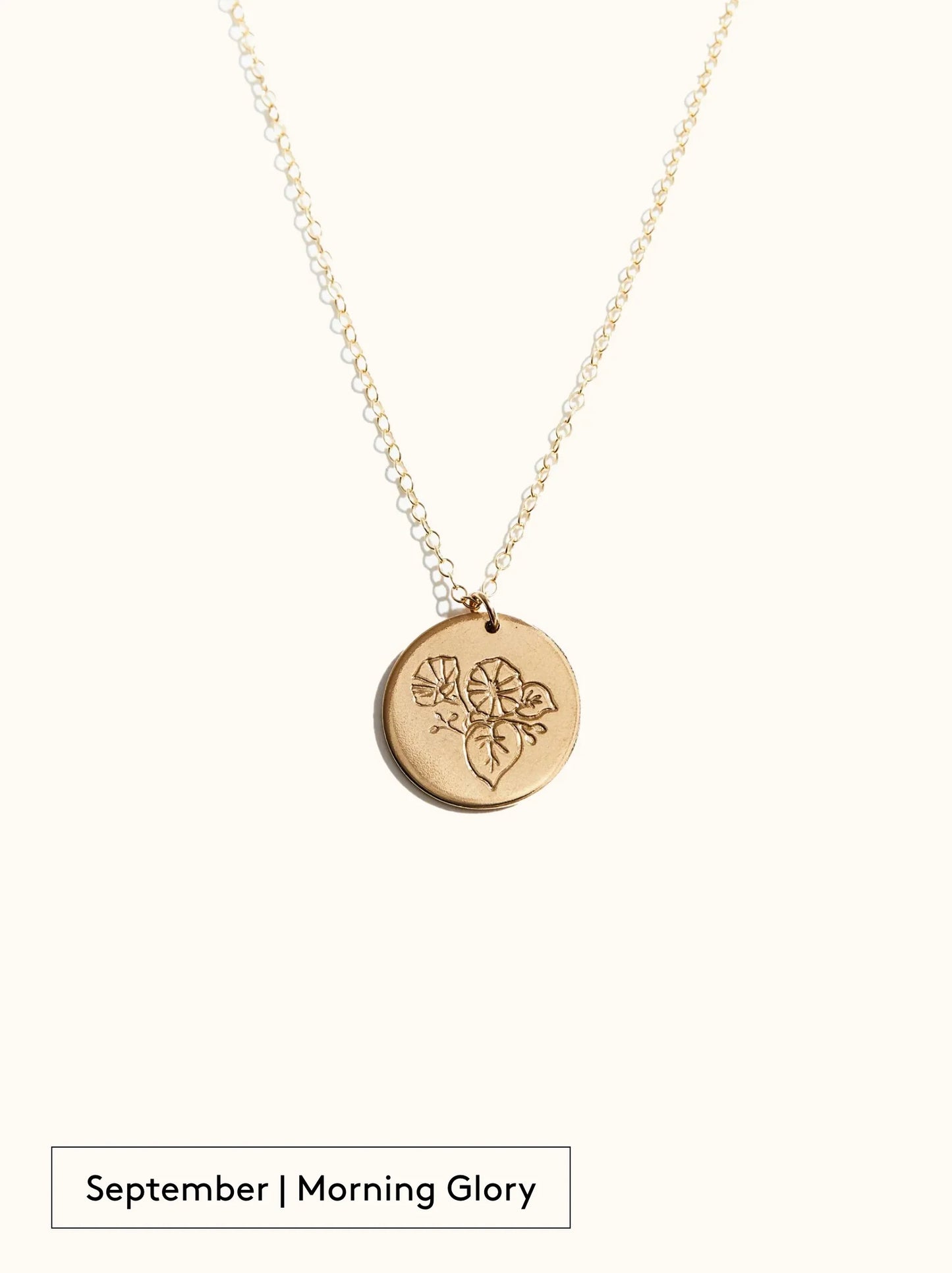 Floral Birth Month Necklace