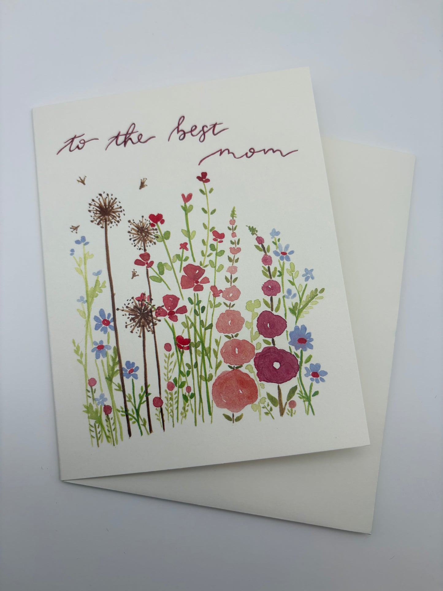 Large Watercolor Greeting Cards (5.5" x 4.25")
