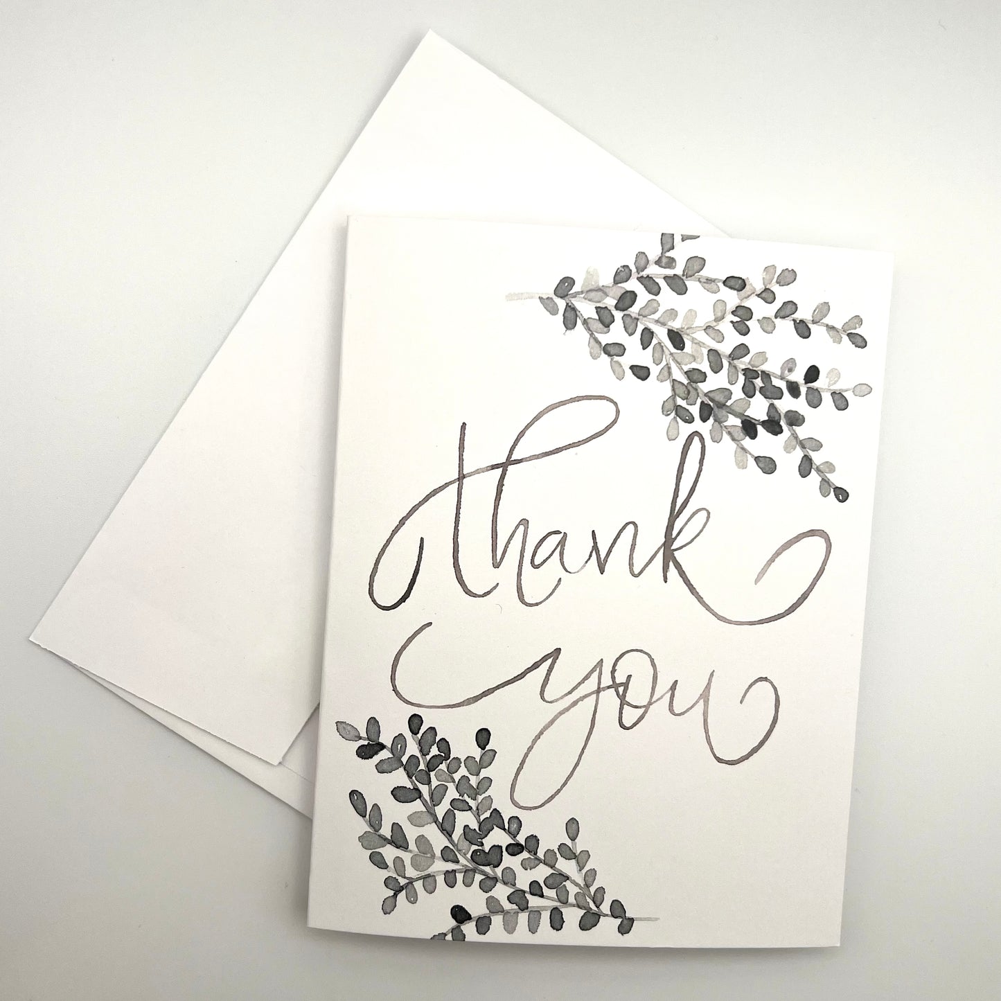 Large Watercolor Greeting Cards (5.5" x 4.25")