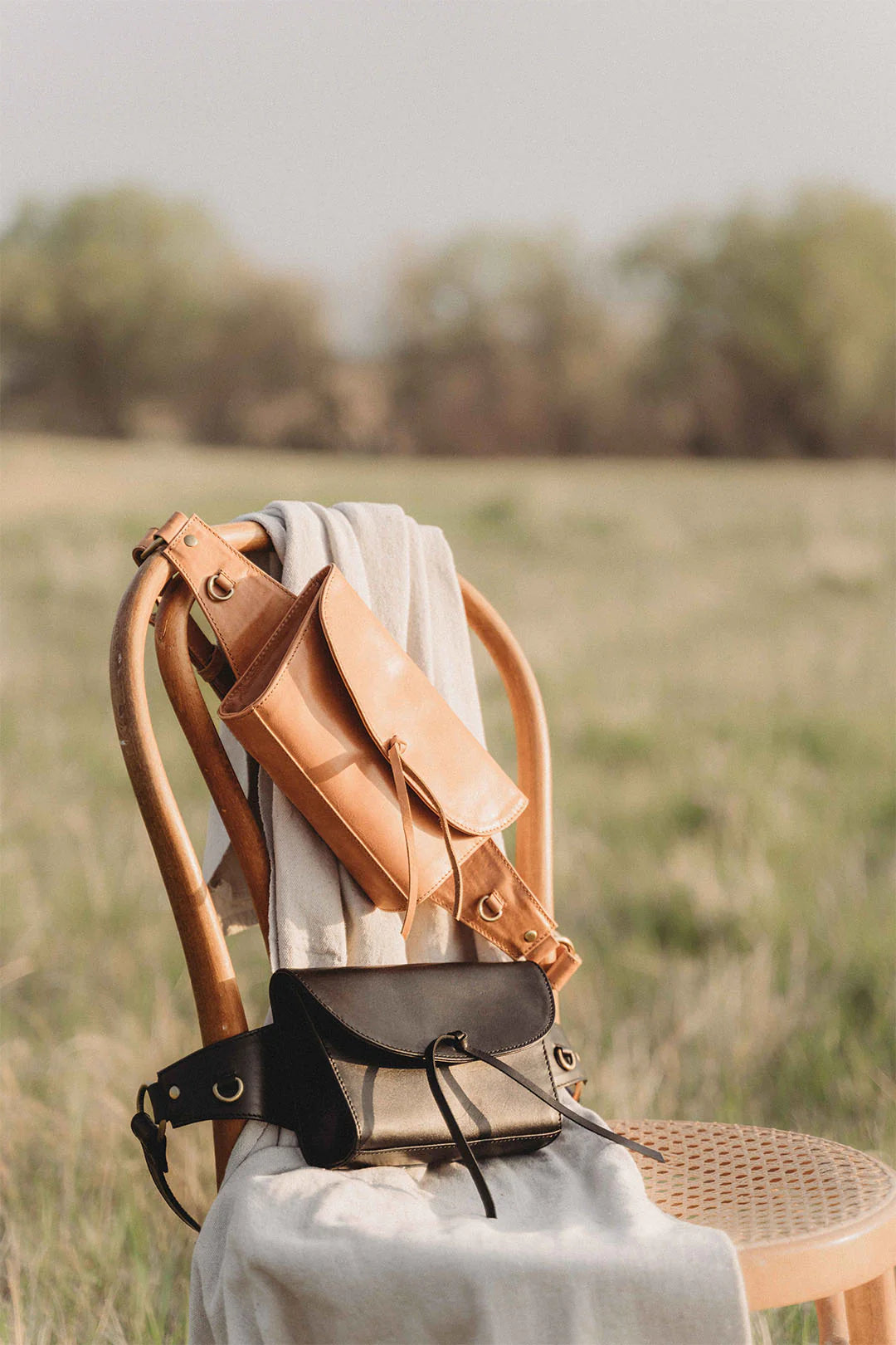 Solma Fanny Pack - Camel - Medium/Large