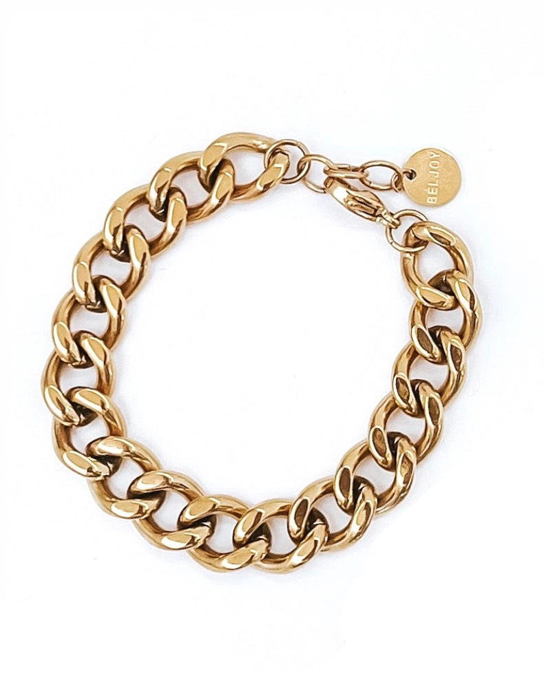 Health Cuban Gold Chain Bracelet