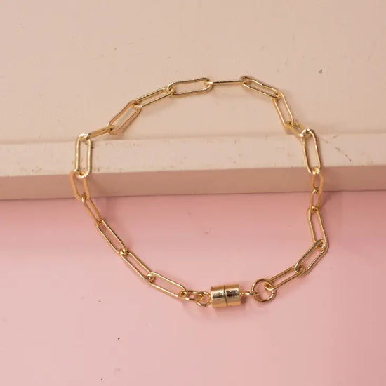 Paperclip Chain Bracelet