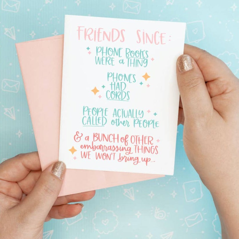Friendship Cards - Multiple Variations Available