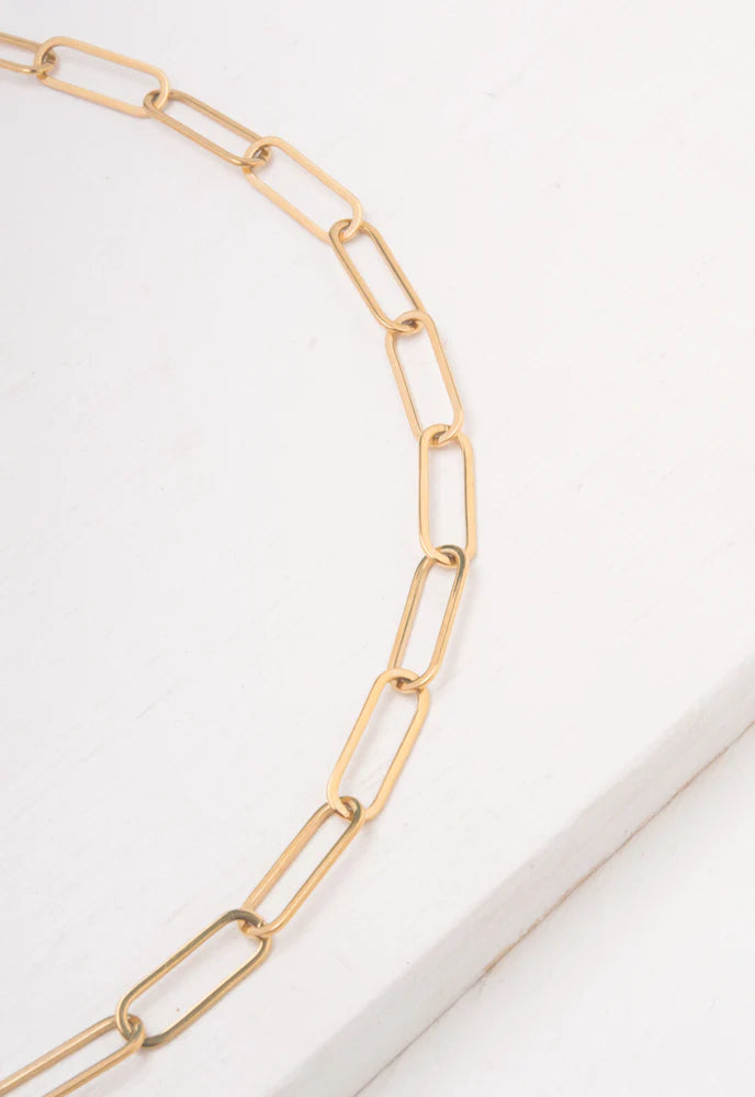 Georgie Gold Chain Necklace
