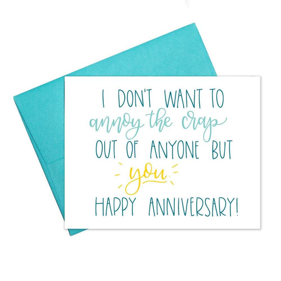 Anniversary Cards - Multiple Variations Available