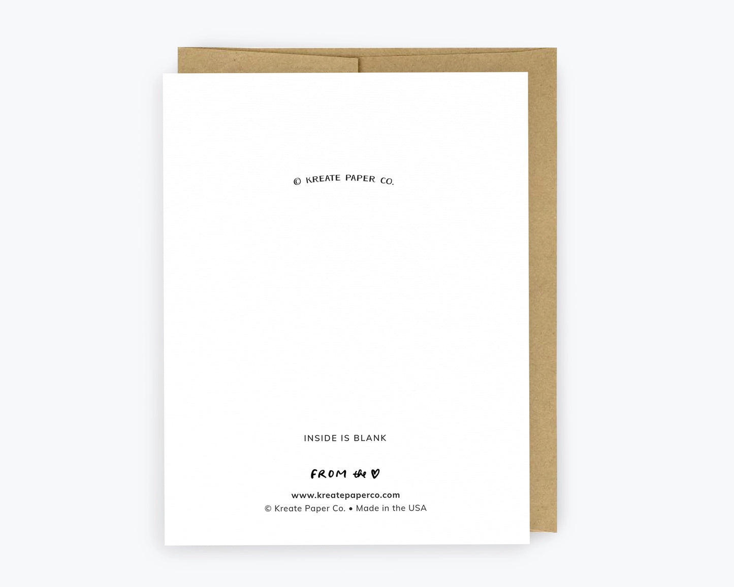 Heartfelt New Baby Card