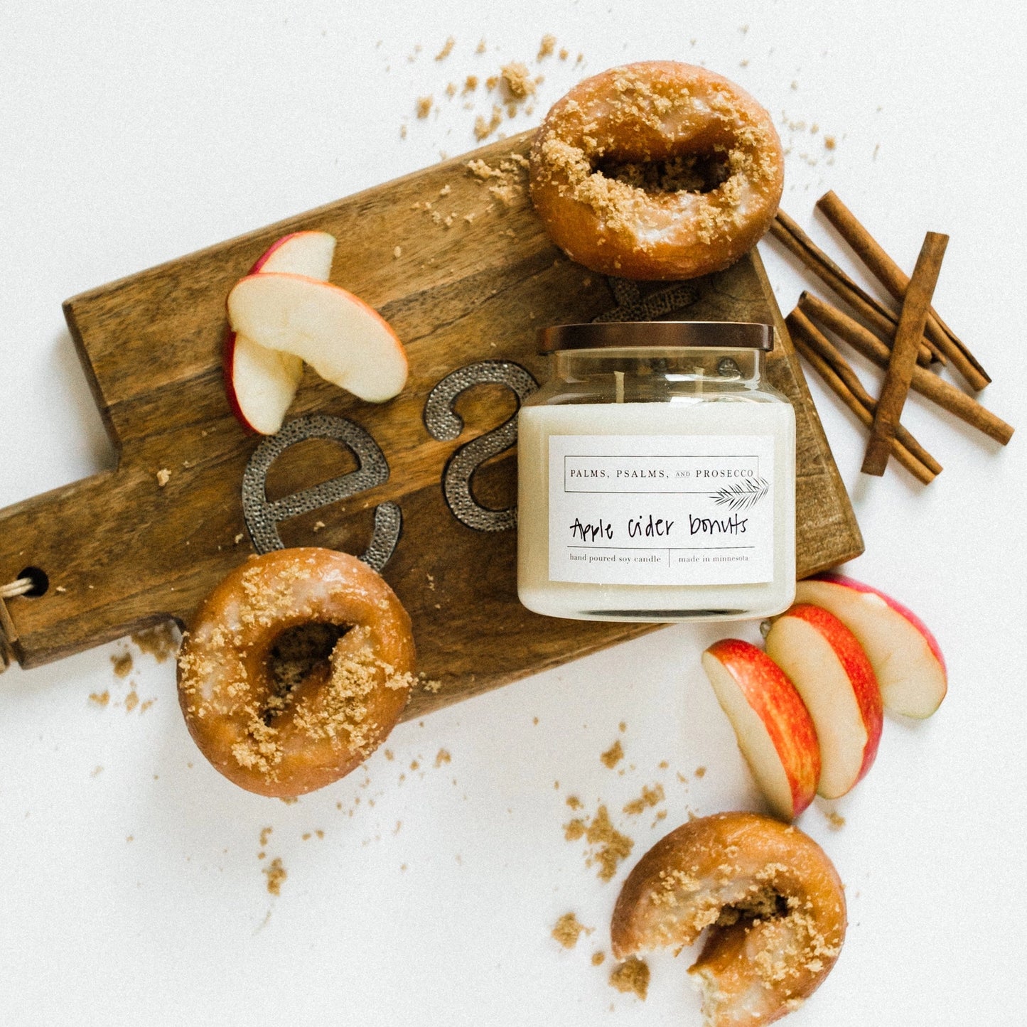 Apple Cider Donuts Soy Candle | Multiple Sizes
