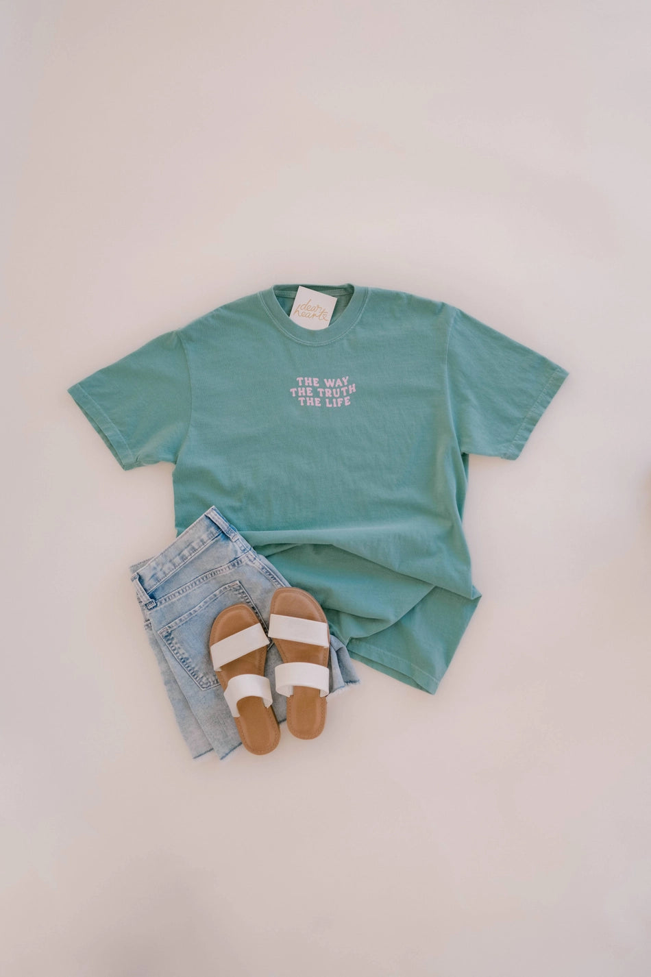 The Way Tee | Seafoam