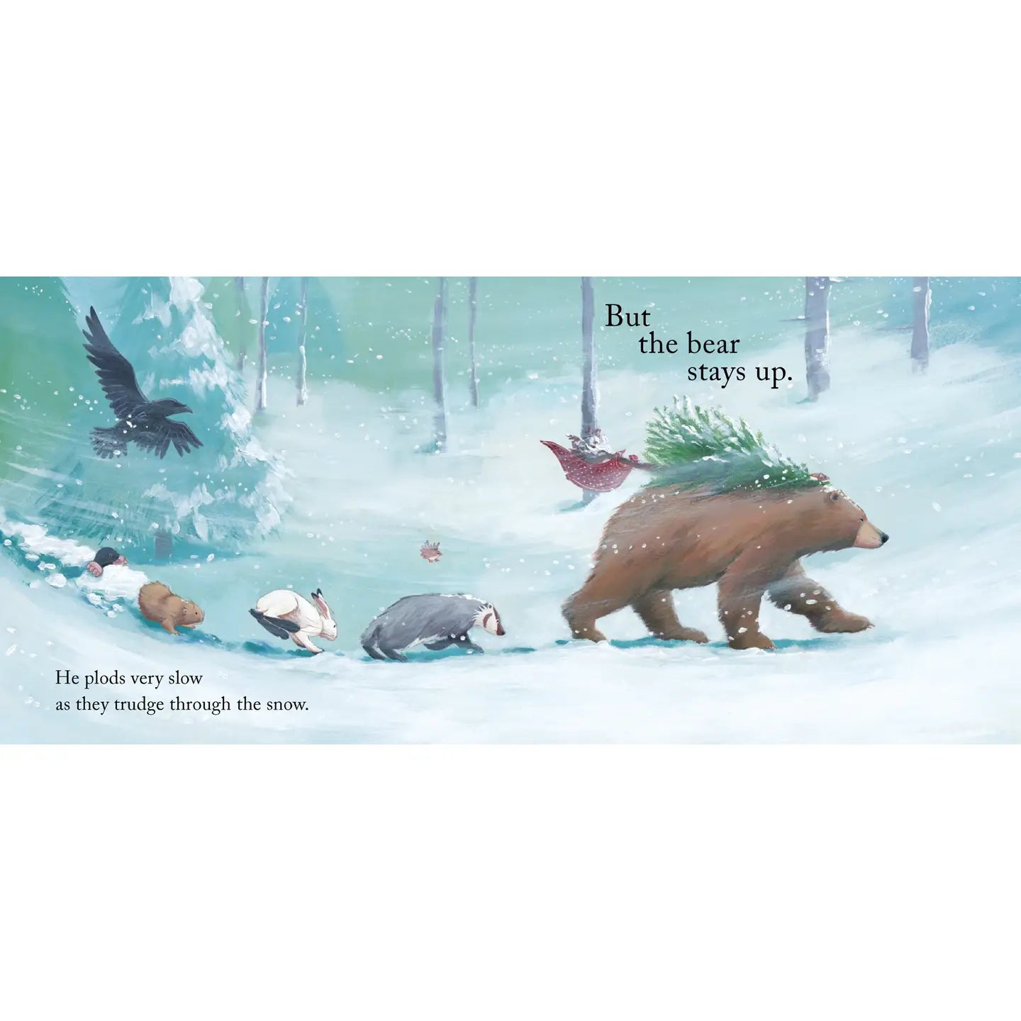 Bear Stays Up For Christmas Board Book