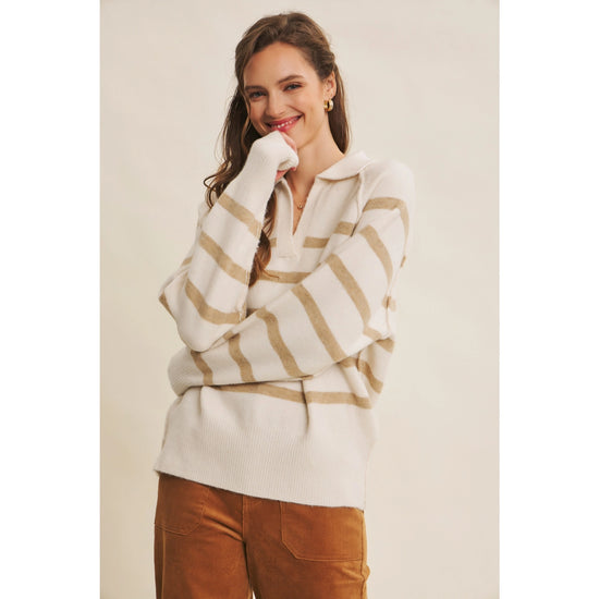 Cozy Classic Stripe Sweater | Multiple Colors