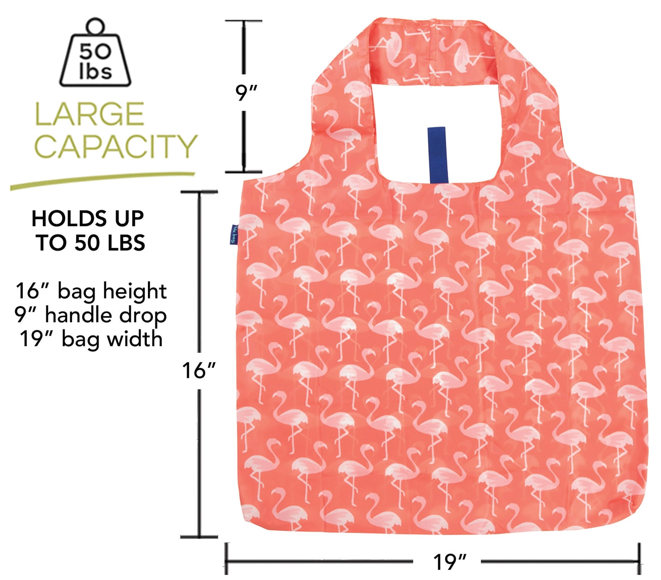 Blu Bag Reusable Shopper Tote - Multiple Prints
