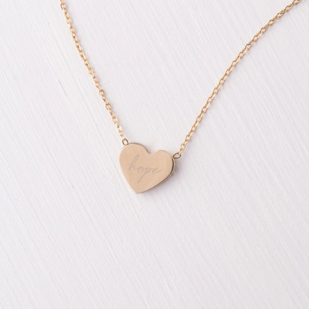 Give Hope Necklace - Gold