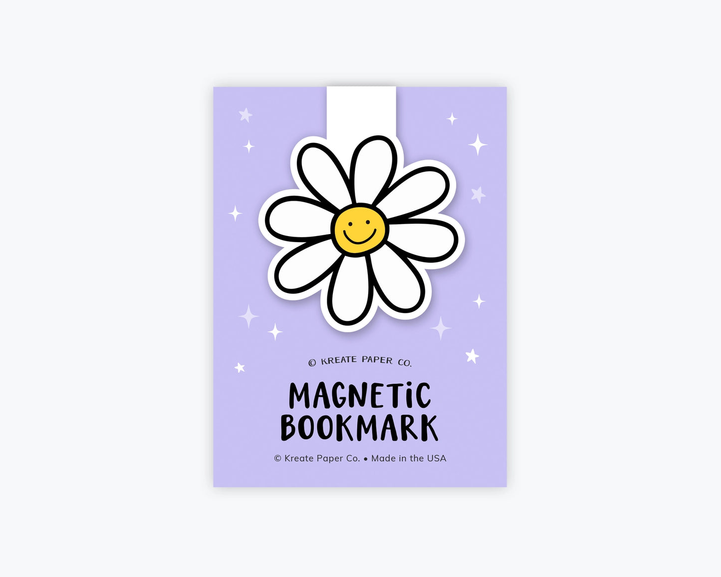 Magnetic Bookmark - Smiling Daisy