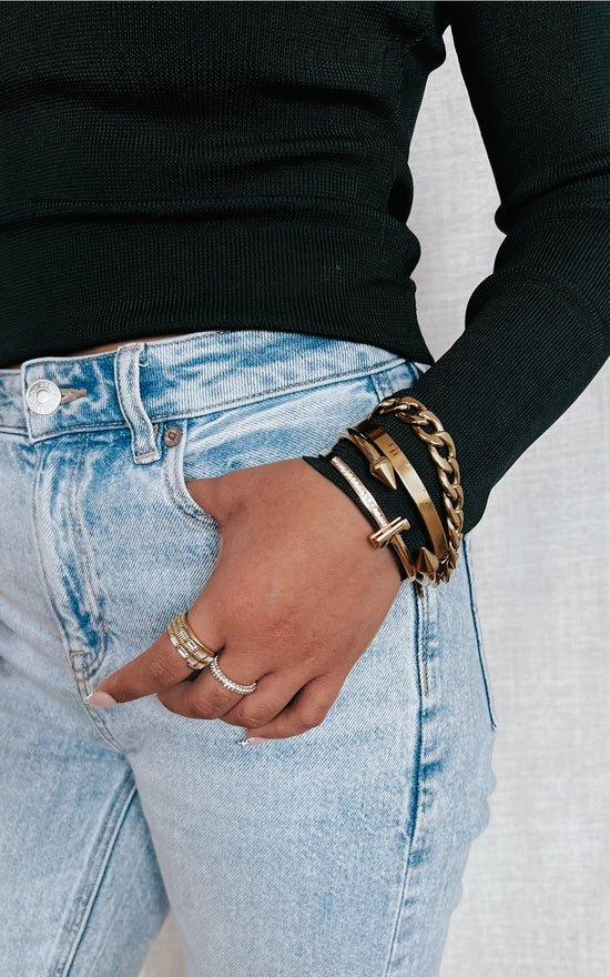 Load image into Gallery viewer, Health Cuban Gold Chain Bracelet
