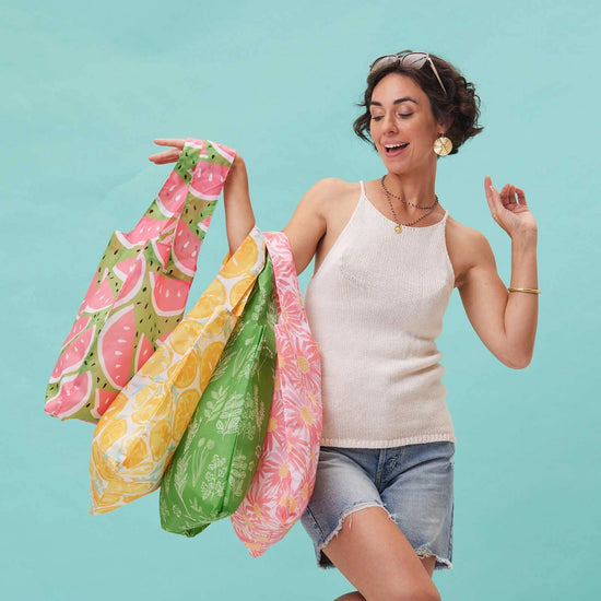 Blu Bag Reusable Shopper Tote - Multiple Prints