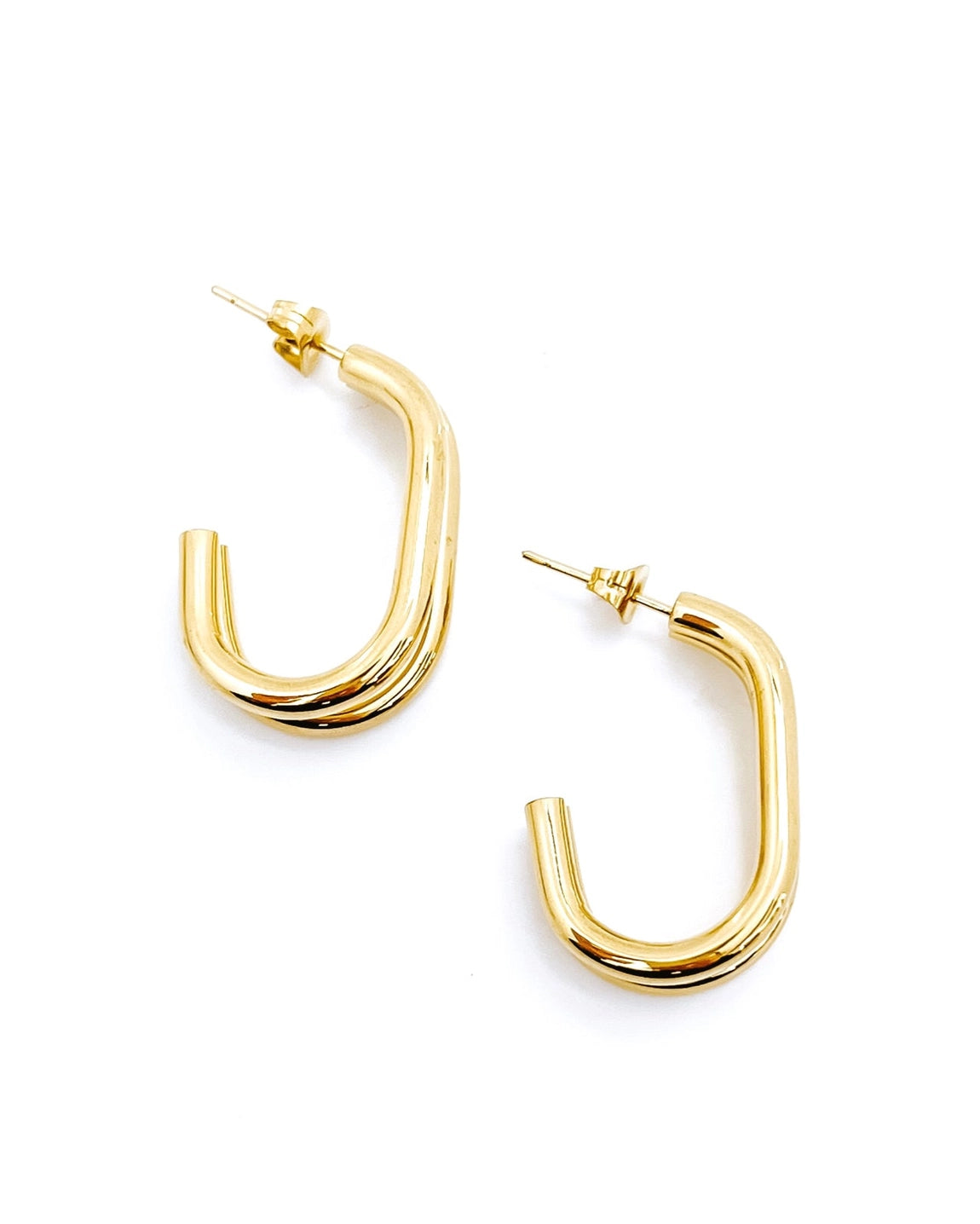 Ellis Stud Earrings - Gold