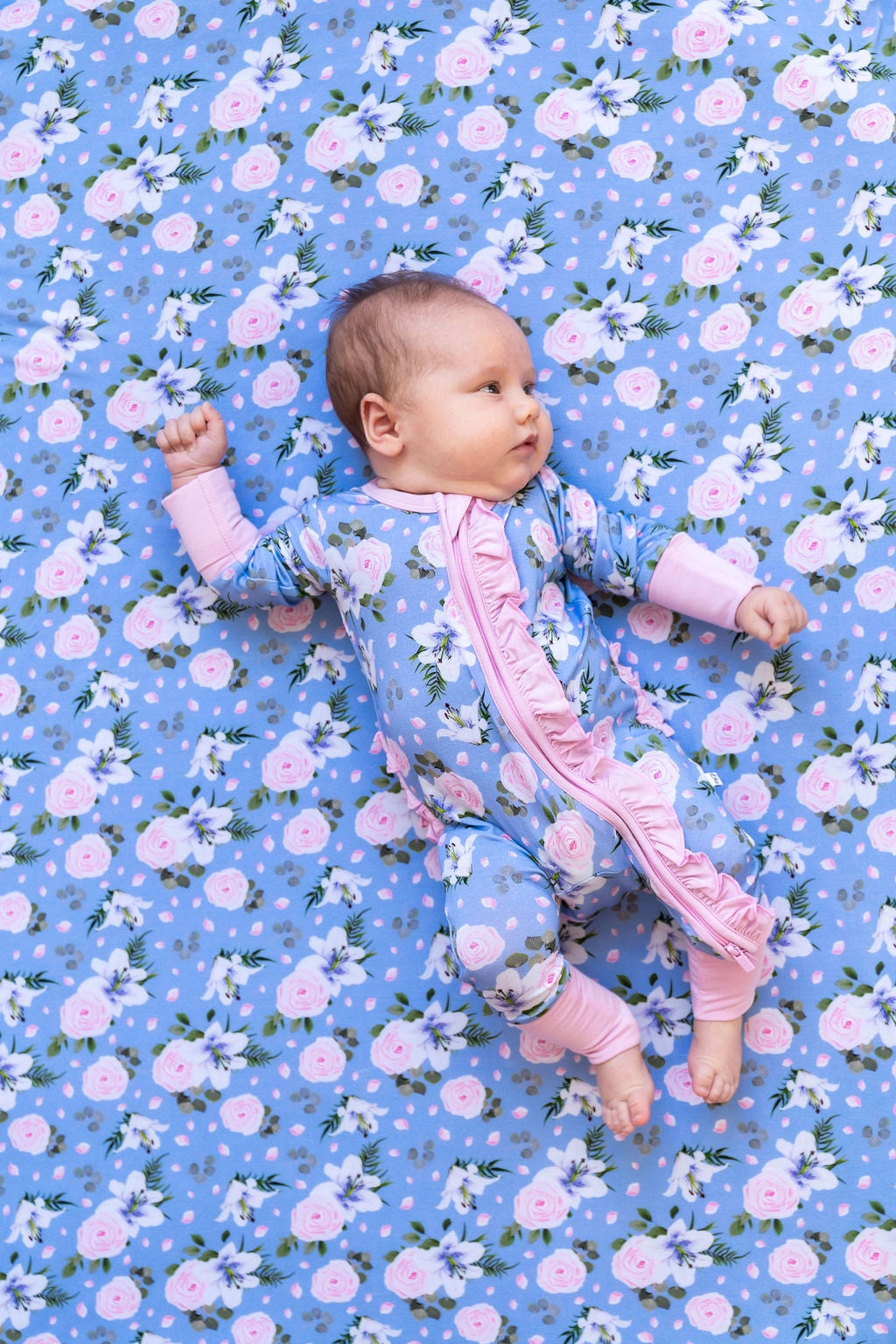 Bamboo Ruffle Convertible Footie - Multiple Designs/Sizes