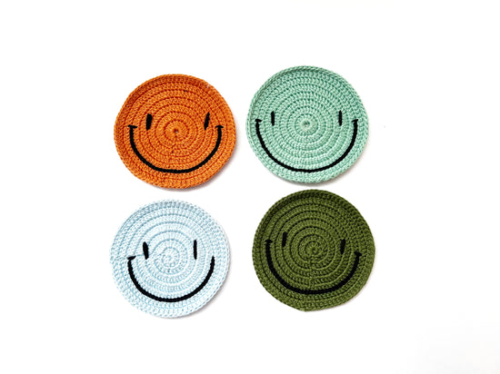 Happy Face Coasters