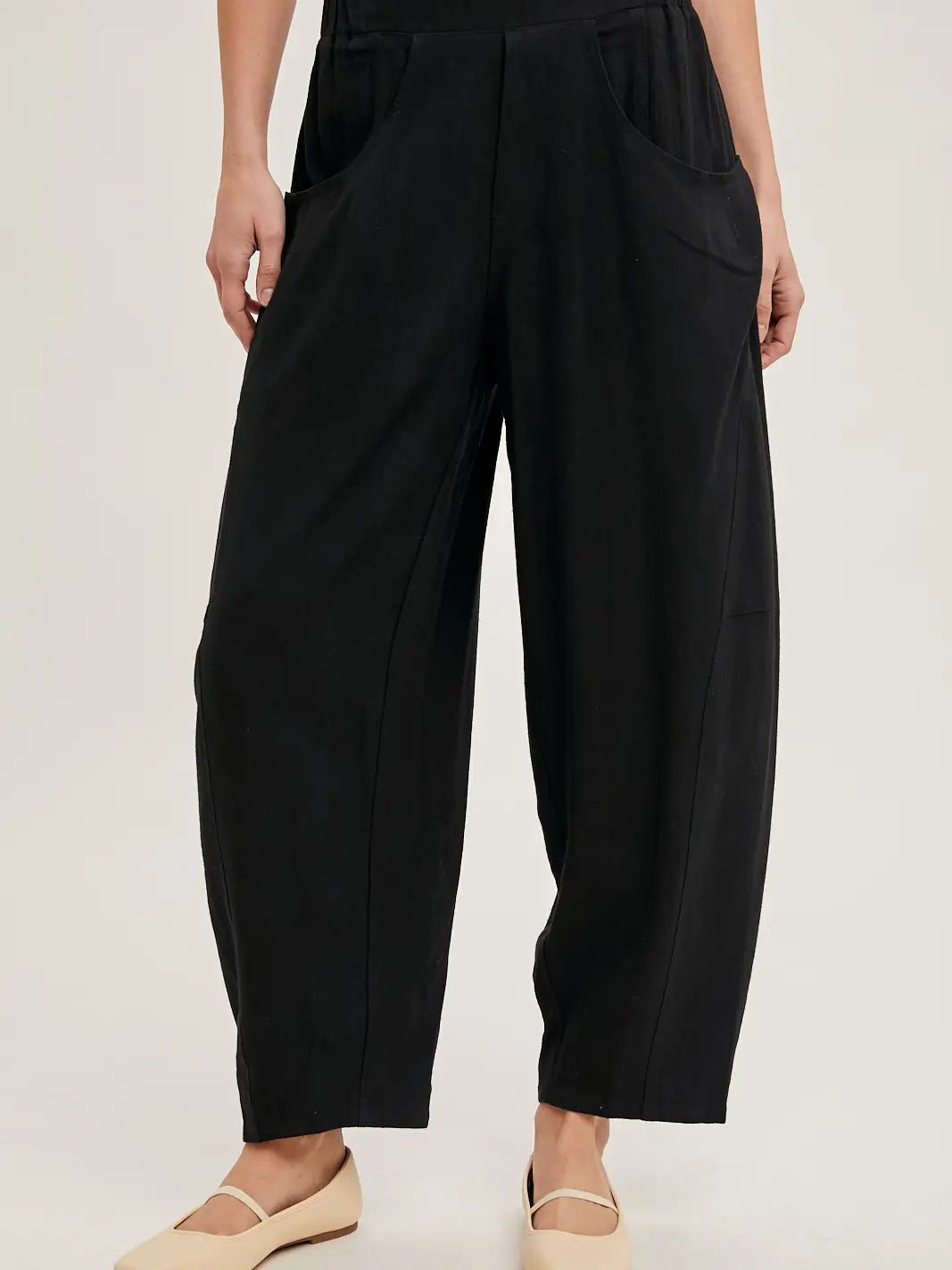 Relaxed Barrel Pants