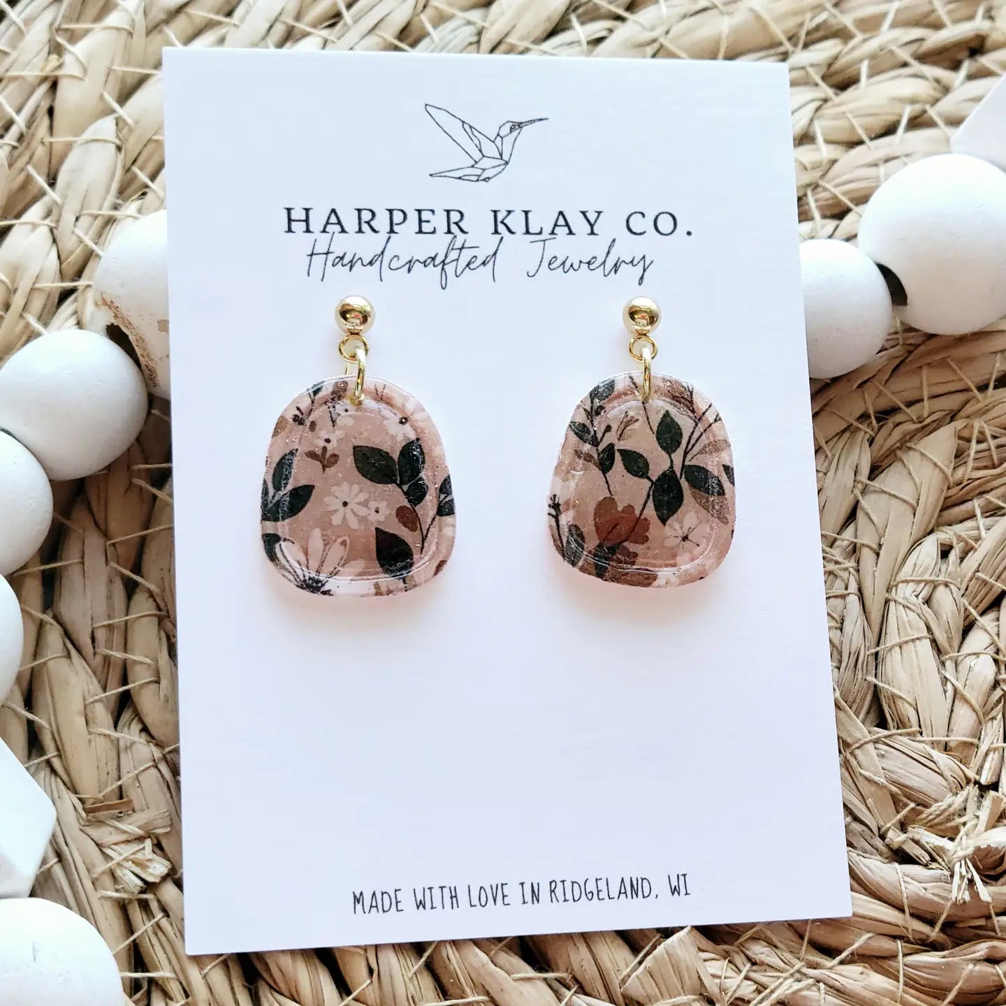 The Nicole Set - Polymer Clay Dangle Earrings
