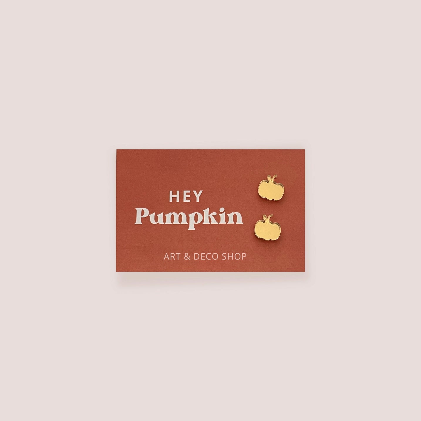 Mini Pumpkin Earrings