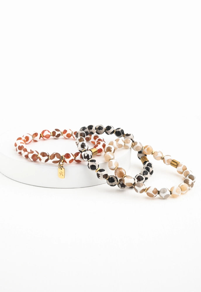 Perfect Balance Agate Bracelet Set