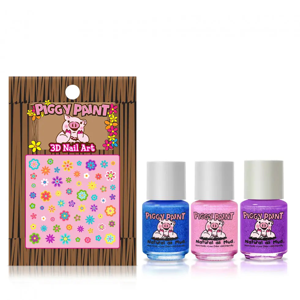 Shimmer & Sparkle Non-Toxic Kids Nail Polish Gift Set