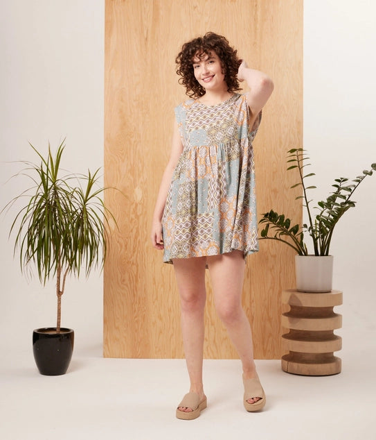 Load image into Gallery viewer, Misty Dress - Patchwork
