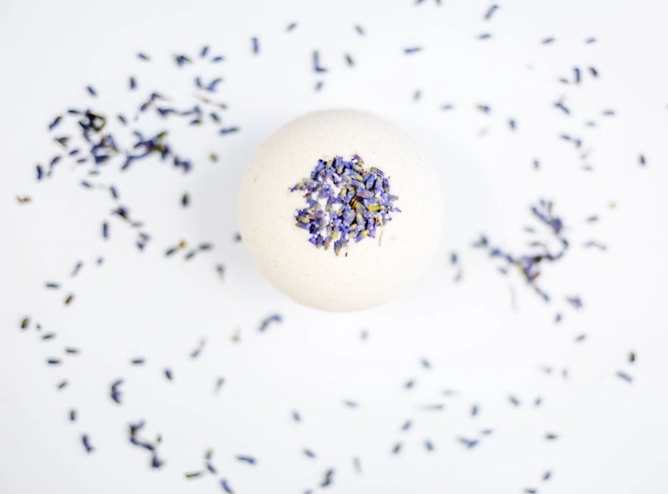 Load image into Gallery viewer, Calming Lavender Bath Bomb
