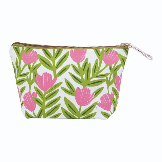 rockpaperflower medium pouch - multiple prints