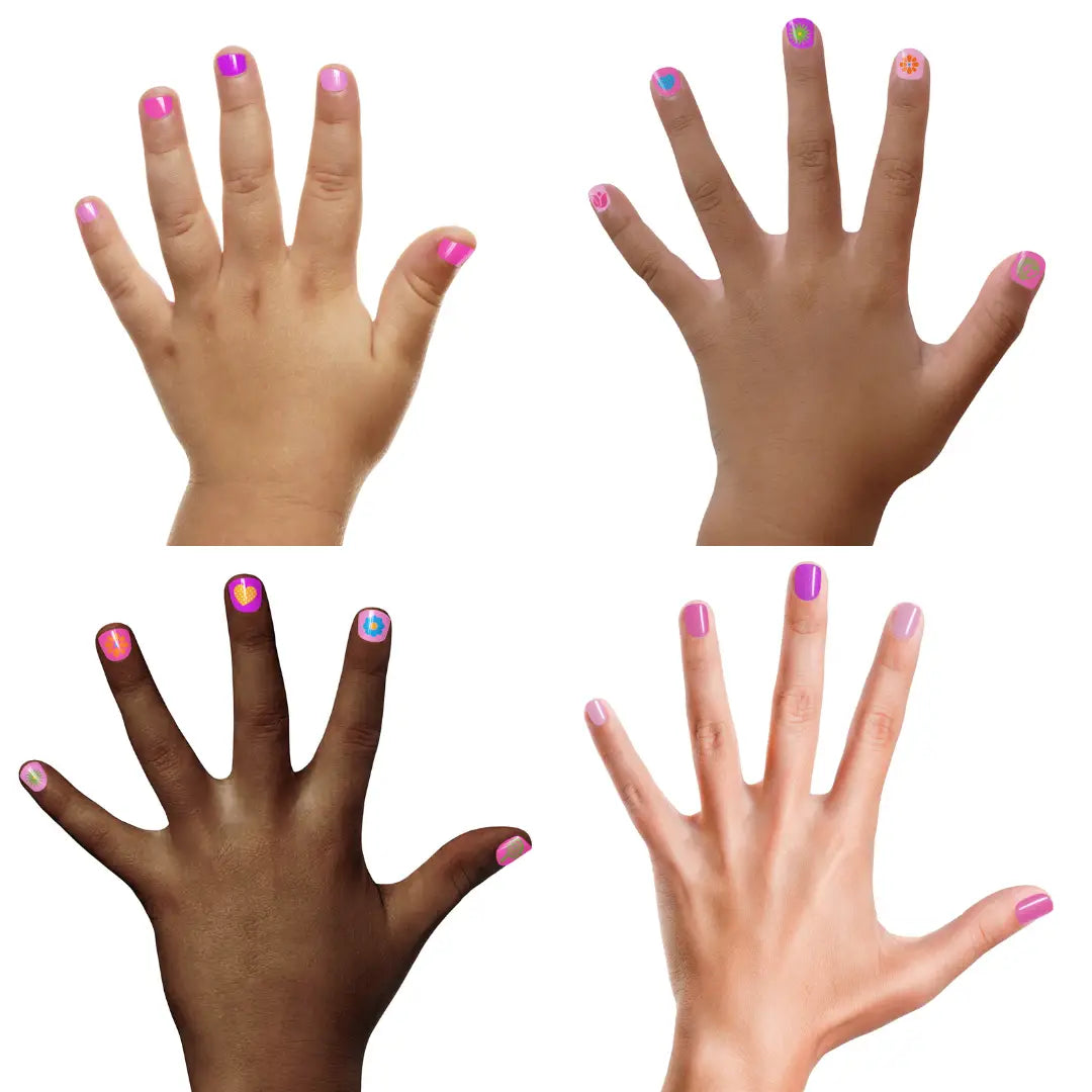 Rainbow Party Non-Toxic Kids Nail Polish Set
