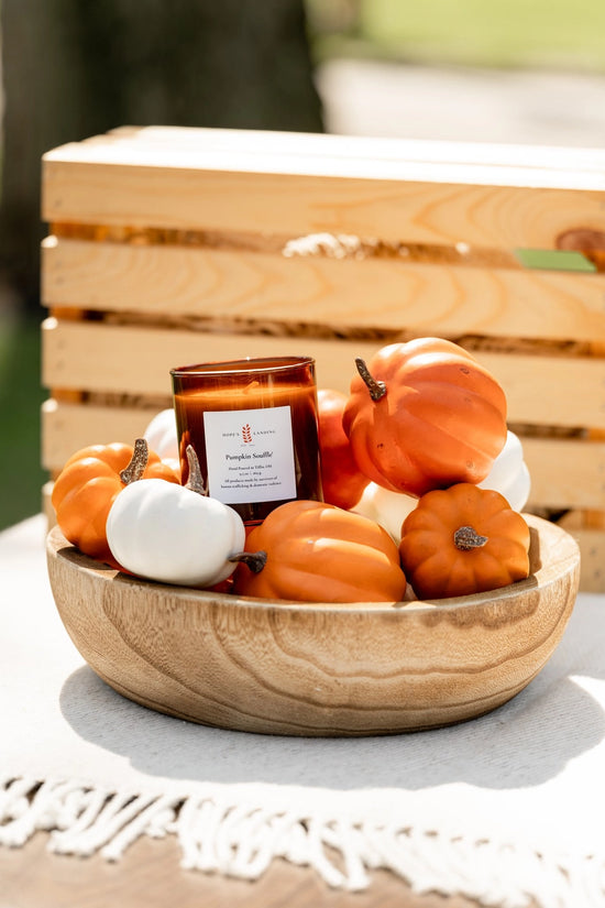Pumpkin Soufflè Candle - Multiple Sizes Available