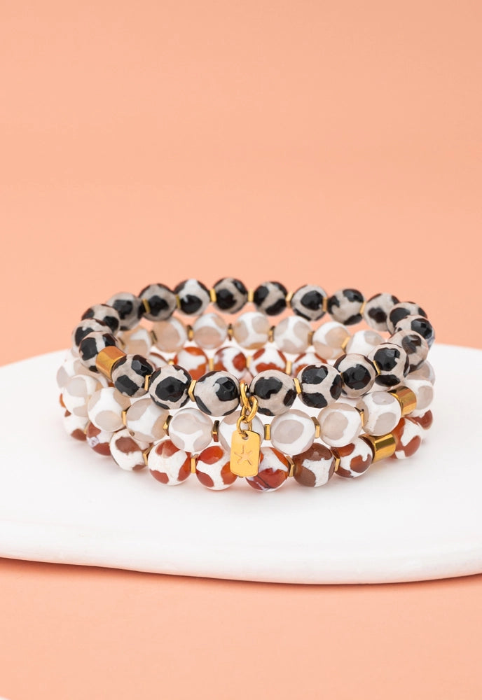 Perfect Balance Agate Bracelet Set