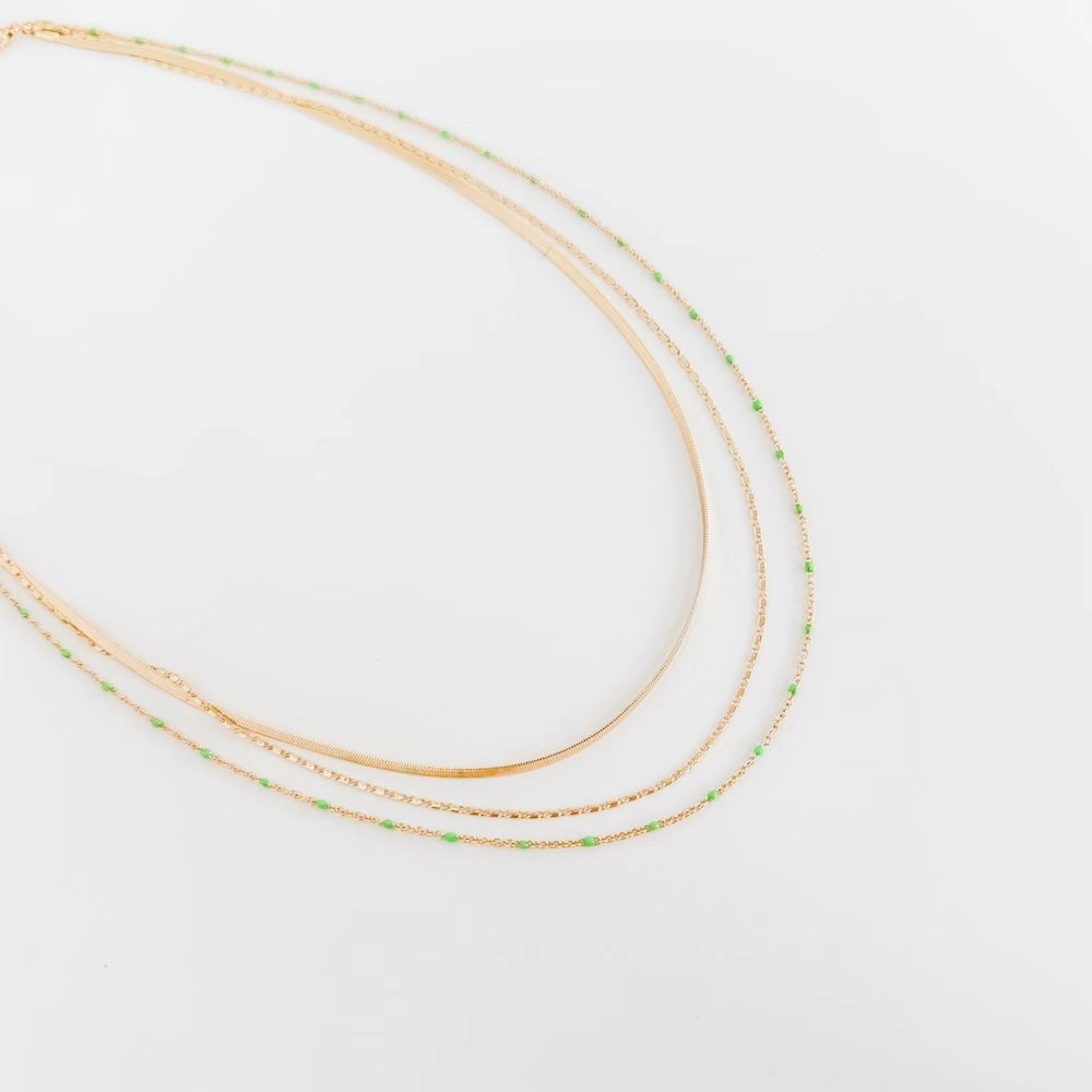 Kendall Multi Layer Necklace - Multiple Color Options