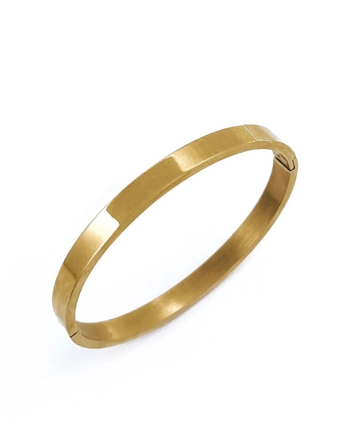Load image into Gallery viewer, Carla Gold Bangle Bracelet
