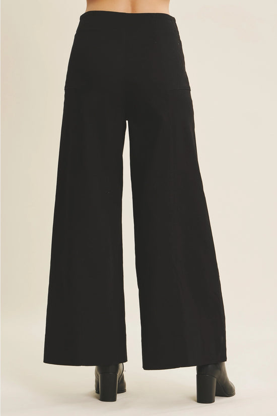 Everyday Essential  Wide-Leg Pants | Black