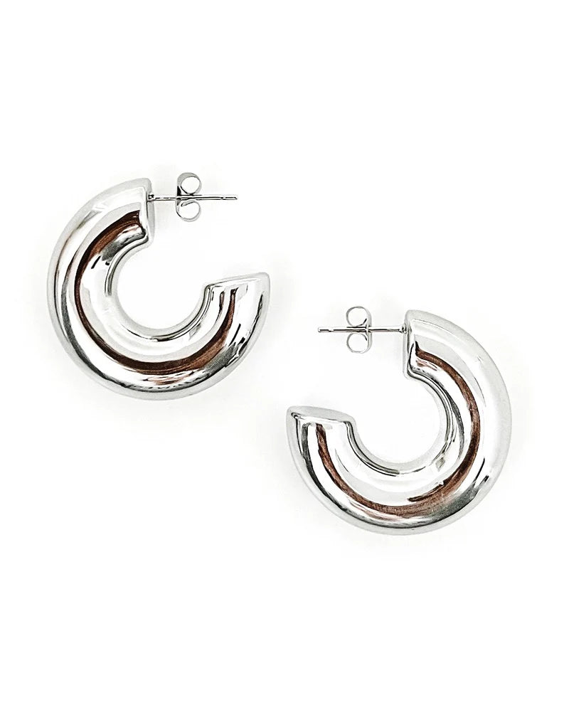 Eldon Silver Earrings