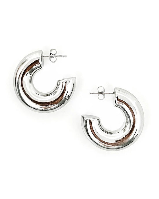 Eldon Silver Earrings