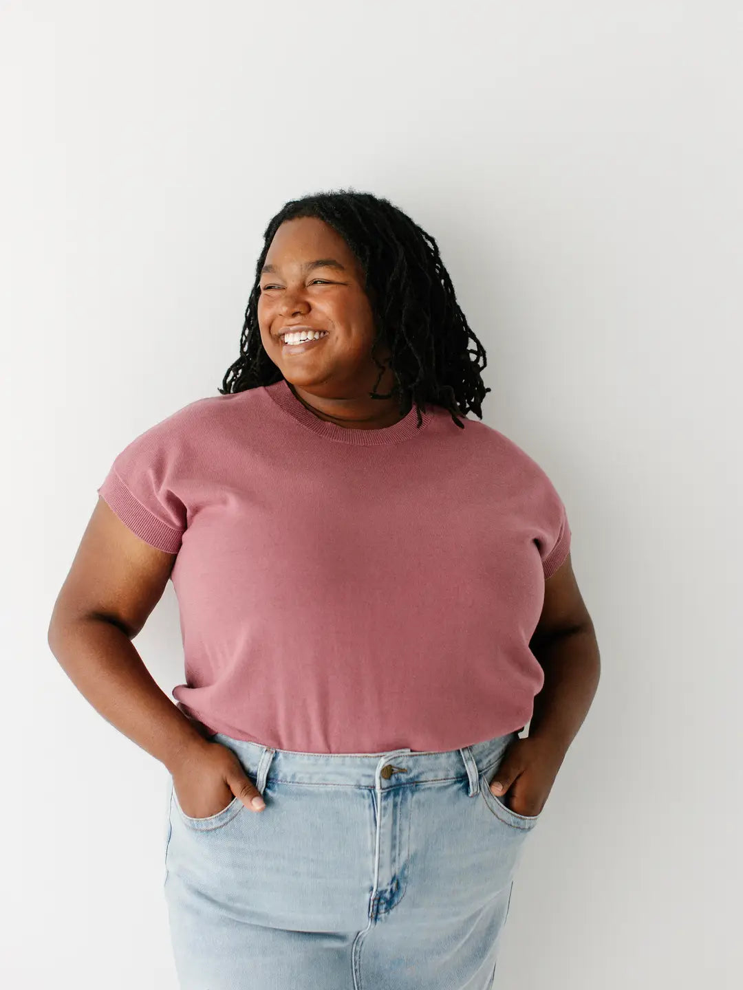 Meredith Classic Cotton Sweater Top