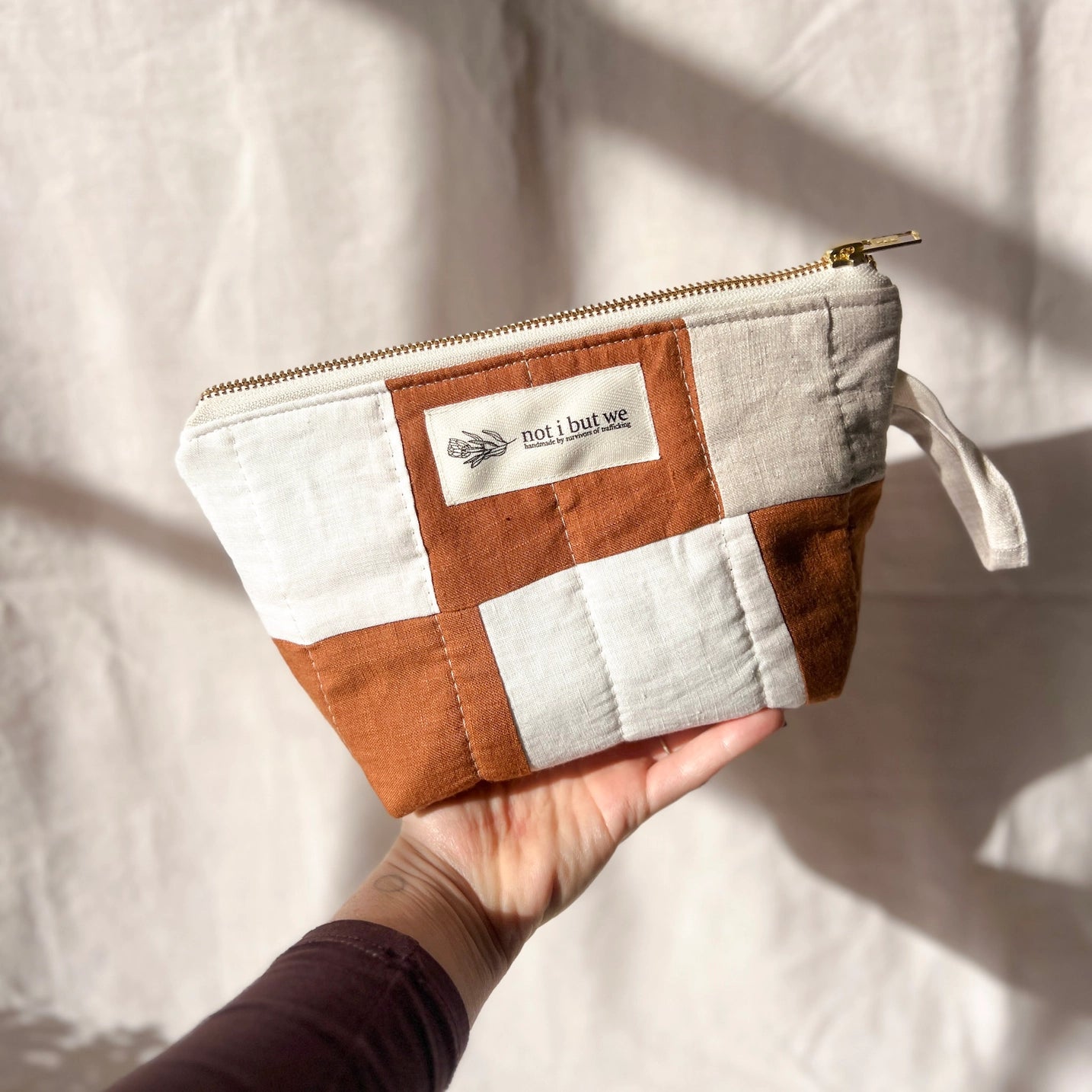 Quilted Pouch | Handmade by Survivors of Human Trafficking - Multiple Colors