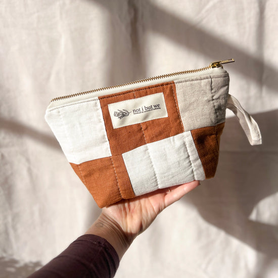 Quilted Pouch | Handmade by Survivors of Human Trafficking - Multiple Colors