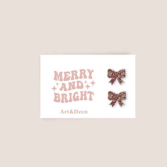 Art & Deco Holiday Earrings - Multiple Options