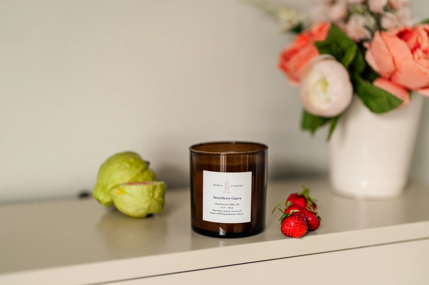 Strawberry Guava Candle - Multiple Sizes Available