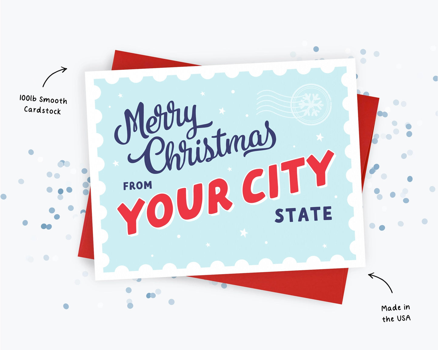 Merry Christmas from Middlebury, IN Card