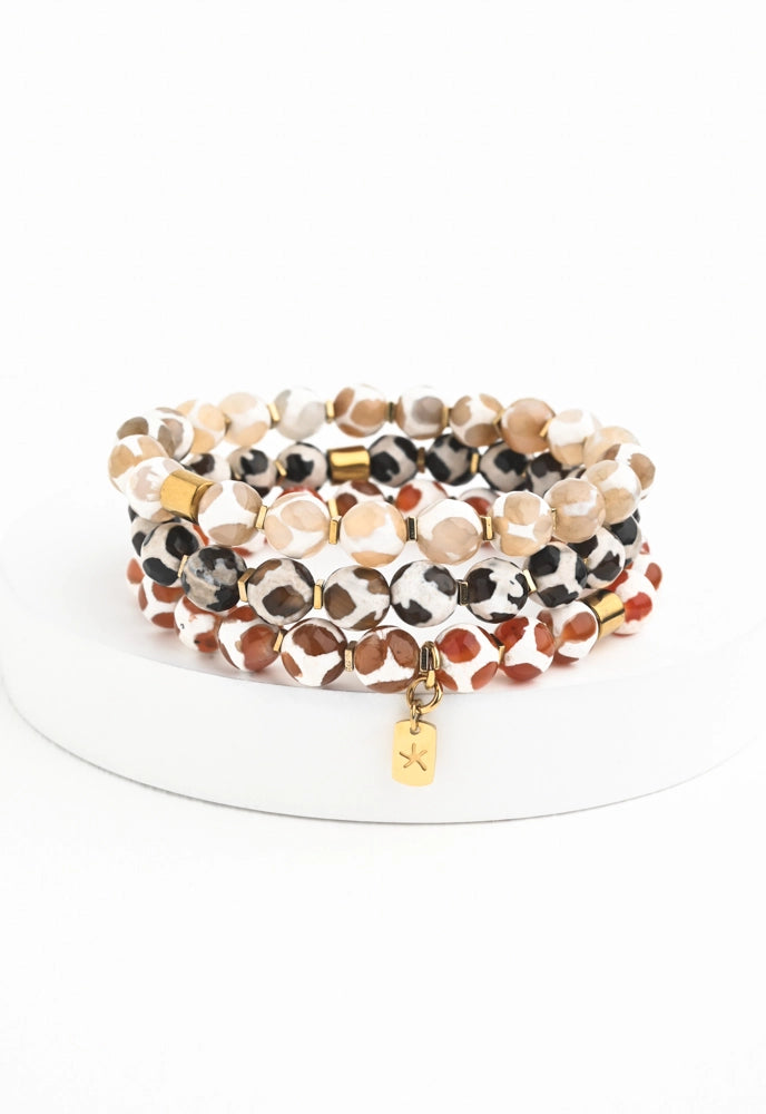 Perfect Balance Agate Bracelet Set